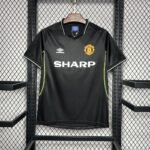 Manchester United Retro Third Trikot 1998-1999 - Schwarz