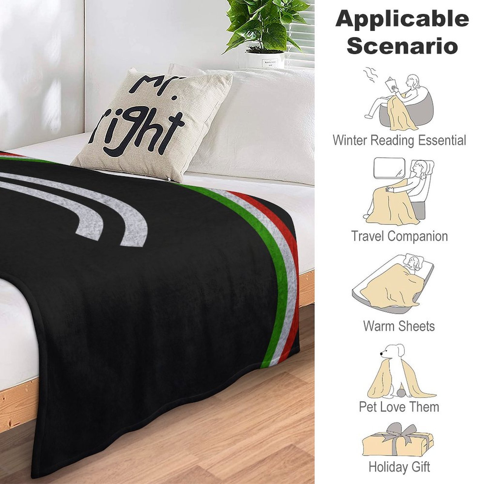 Juventus FC Decken, Superweiche Decken, Verschiedene Größen Von Decken Juventus FC Decken, Superweiche Decken, Verschiedene Größen Von Decken