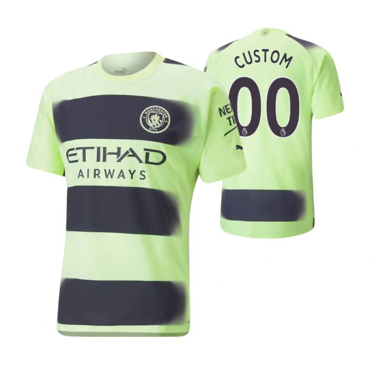 Manchester City Third Trikot 2022-2023 ( Aufdruck Dein Name )