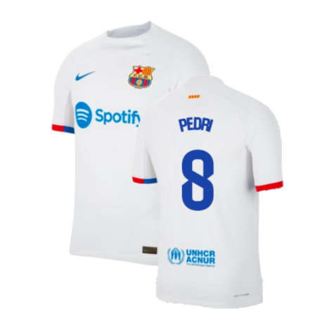FC Barcelona Pedri 8 Away Trikot 2023-2024