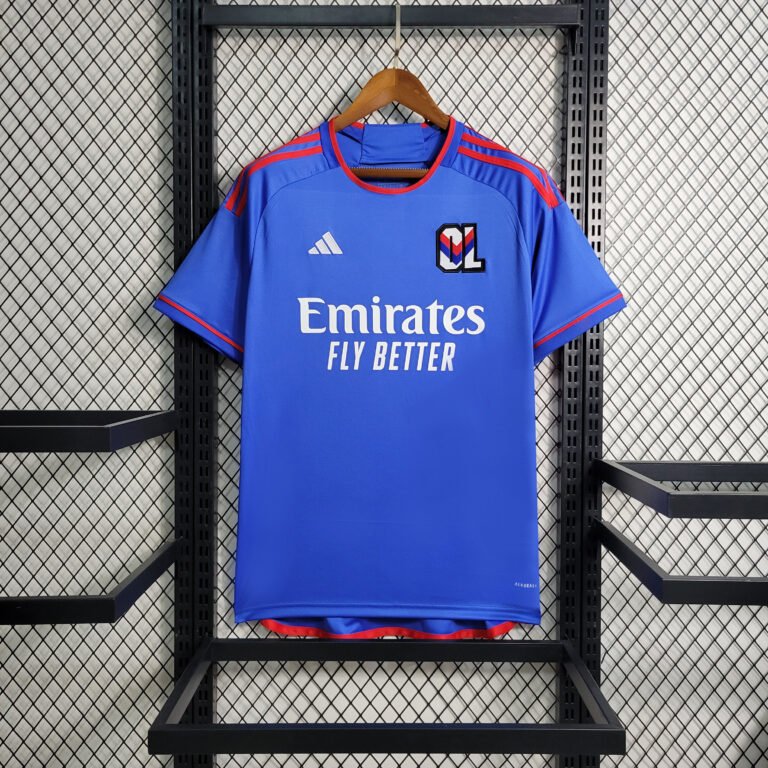 Olympique Lyonnais Away Trikot 2023-2024 - Blau