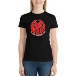 Mainz 05 Damen Kurzarm Rundhals T-Shirt Casual Sommer Tops