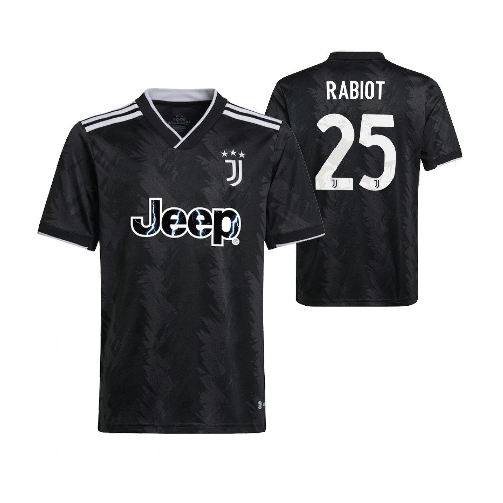 Juventus Adrien Rabiot 25 Away Trikot 2022-2023 Juventus Adrien Rabiot 25 Away Trikot 2022-2023