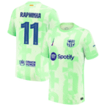 FC Barcelona Raphinha 11 Third Trikot 2024-2025