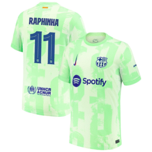FC Barcelona Raphinha 11 Third Trikot 2024-2025