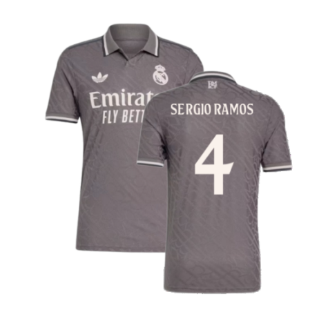 Real Madrid Sergio Ramos 4 Third Trikot 2024-2025