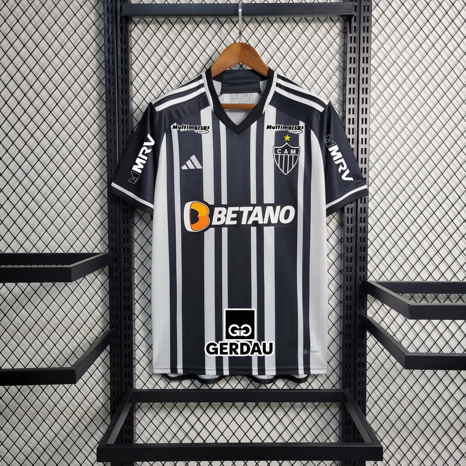 Atlético Mineiro Home Trikot 2023-2024 Atlético Mineiro Home Trikot 2023-2024