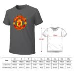 Manchester United Core Stretch Slim Cneck Gildan Tee T-Shirt Herren