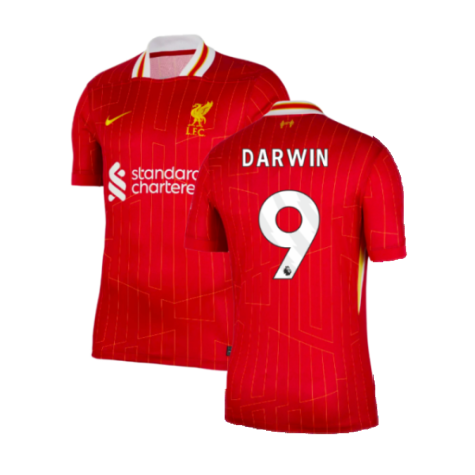 FC Liverpool Darwin Núñez 9 Home Trikot 2024-2025