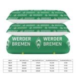 Werder Bremen Bettwäscheset 3 Stück Kinder Erwachsene Steppdeckenbezug Steppdeckenbezug Multi Size Laken Set