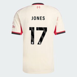 FC Liverpool Curtis Jones 17 Away Trikot 2025-2026