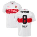 VfB Stuttgart Enzo Millot 8 Home Trikot 2025-2026