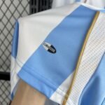 Argentinien Retro Langarm Home Trikot WM 2006