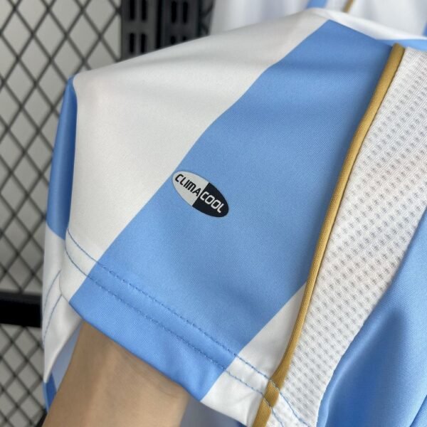 Argentinien Retro Langarm Home Trikot WM 2006