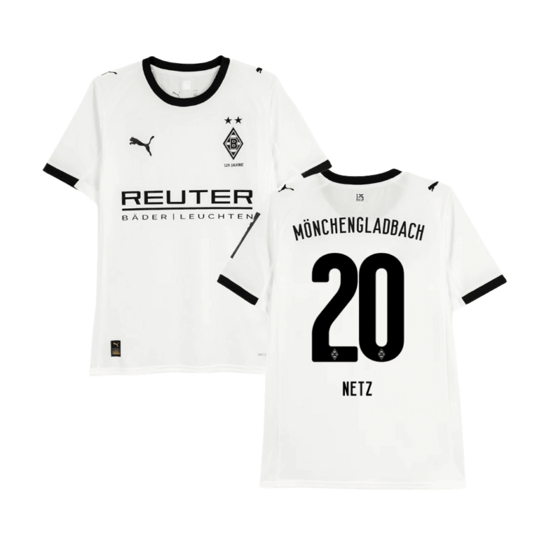 Borussia Monchengladbach Luca Netz 20 Home Trikot 2025-2026