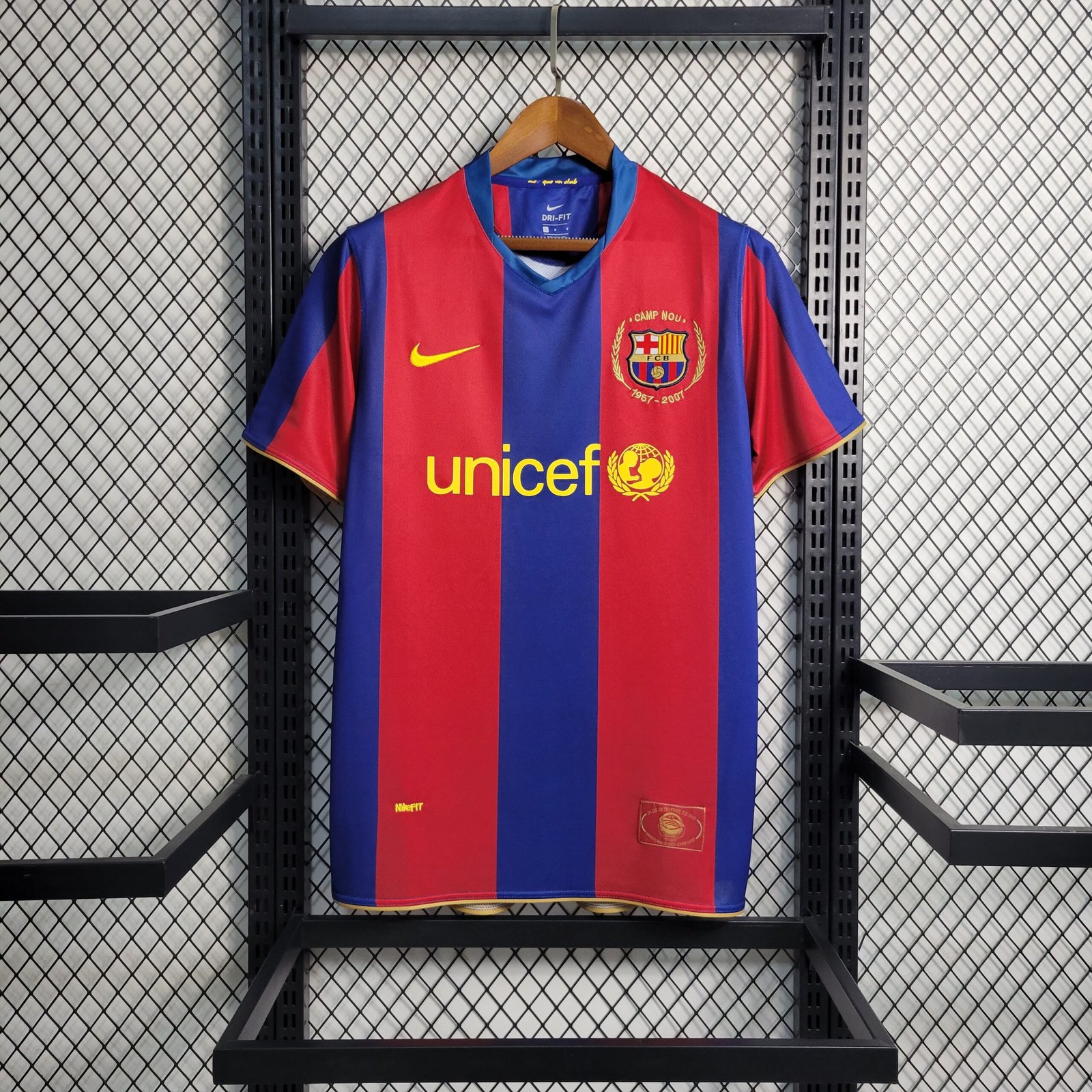 FC Barcelona Home Retro Trikot 2007-2008