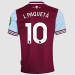 West Ham United Lucas Paquetá 10 Home Trikot 2024-2025