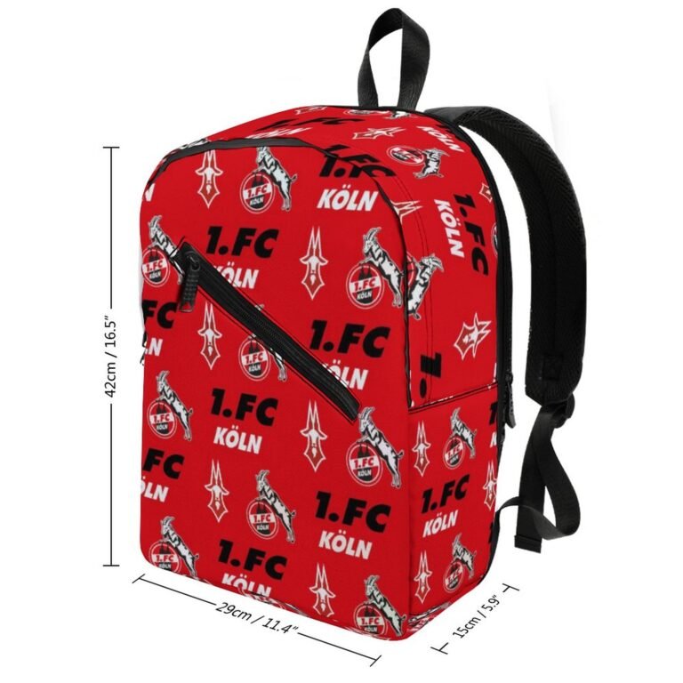 FC Köln Unisex Backpack Rucksack Outdoor Wanderrucksack