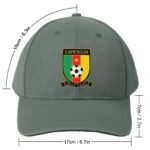 Kamerun Baseball Cap Verstellbar Reine Farbe Baseballkappe Mütze