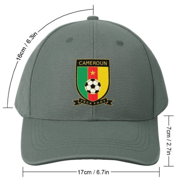 Kamerun Baseball Cap Verstellbar Reine Farbe Baseballkappe Mütze