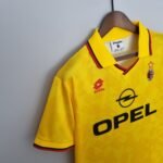 AC Mailand Third Retro Trikot UCL 1995-1996 - Gelb
