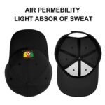 Kamerun Baseball Cap Verstellbar Reine Farbe Baseballkappe Mütze