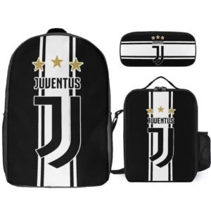 Juventus FC Student Schulranzen Lunchbag Stifttasche Kombination