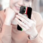 AC Mailand Stoßfest Glaskasten Handyhüllen & Cover Für IPhone 12