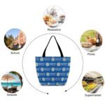 Leicester City Frauen Tragetasche Oxford-Stoff Einkaufsbeutel Tote Bag