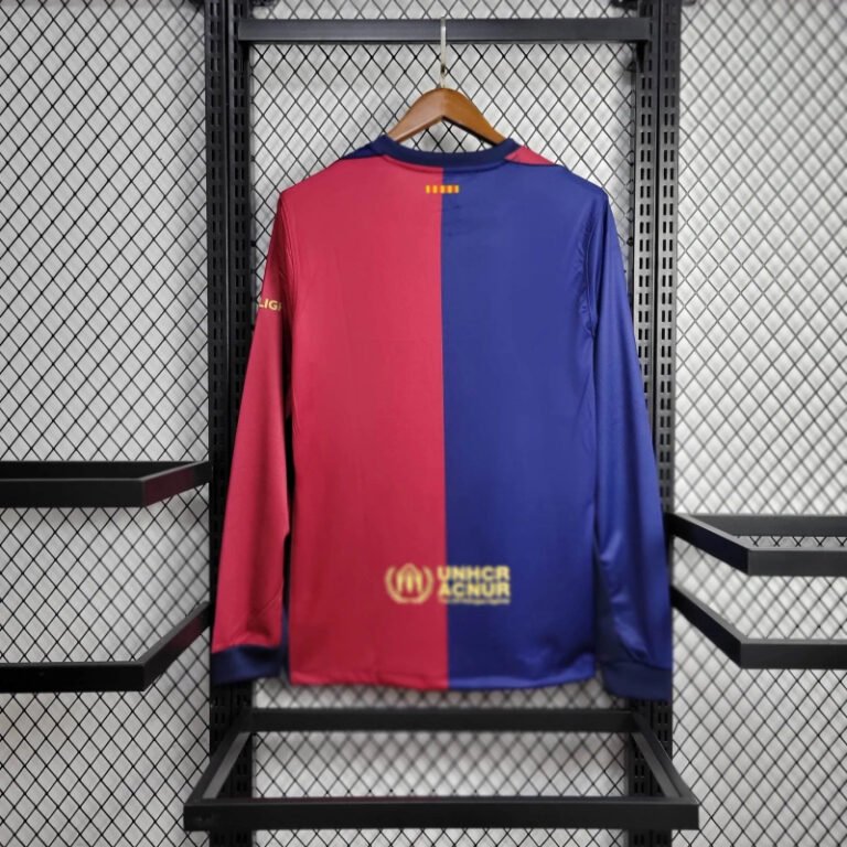 FC Barcelona Langarm Home Trikot 2024-2025