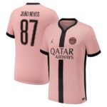 Paris Saint-Germain João Neves 87 Third Trikot 2024-2025