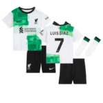 FC Liverpool Luis Diaz 7 Auswärtstrikot Kinder Minikit 2023-2024