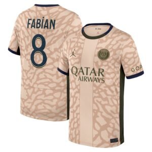 Paris Saint-Germain Fabián Ruiz 8 Fourth Trikot 2023-2024