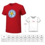 Leicester City Core Stretch Slim Cneck Gildan Tee T-Shirt Herren