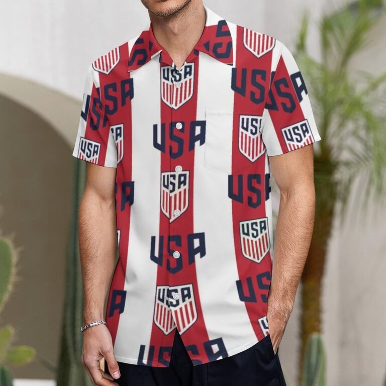 Vereinigten Staaten Kurzärmelige Herrenhemden, Passform Sommer Kurzarm Casual Button-Down Hemden