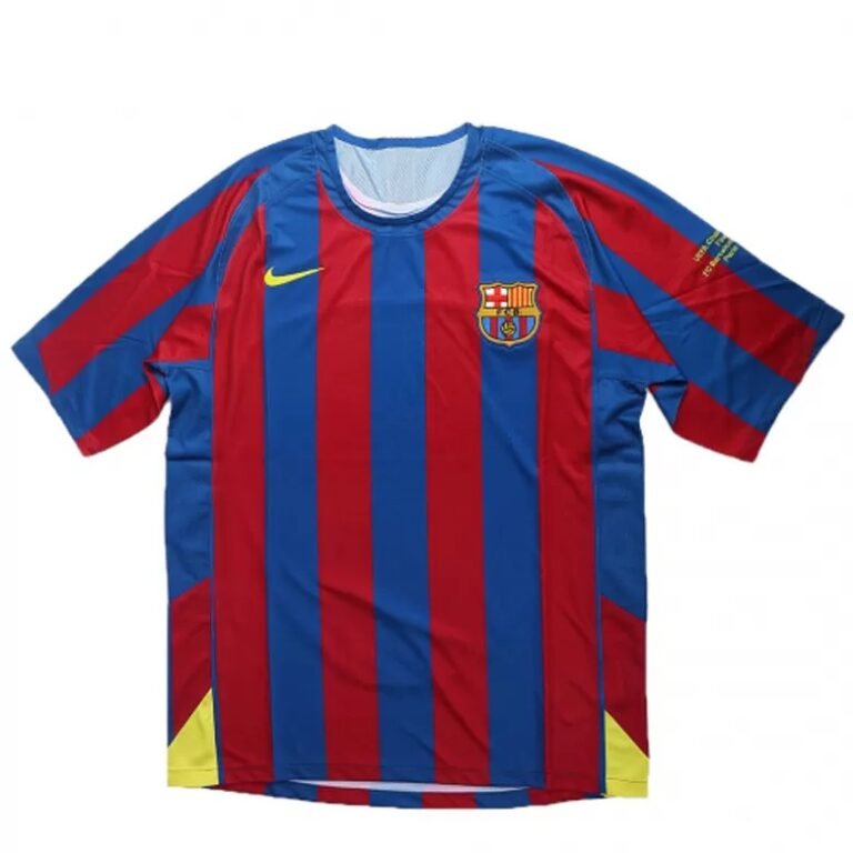 FC Barcelona Lionel Messi 30 Home Retro Trikot 2005-2006