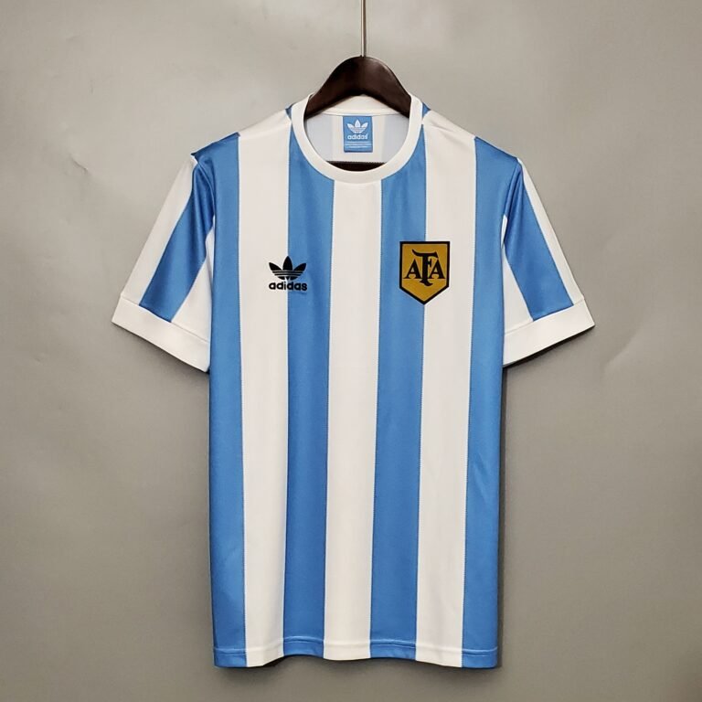 Argentinien Home Retro Trikot WM 1978