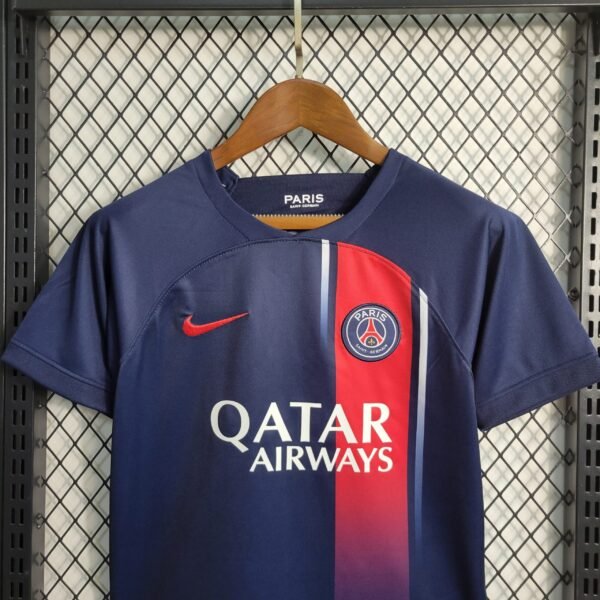 PSG Kylian Mbappe 7 Heimtrikot Kinder Mini Kit 2023-2024