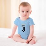 Juventus FC Baby Bodysuit Strampler Schlafanzug Mit Kurzen Ärmeln
