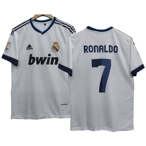 Real Madrid Cristiano Ronaldo 7 Retro Home Trikot 2012-2013