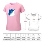 TSG Hoffenheim Damen Kurzarm Rundhals T-Shirt Casual Sommer Tops