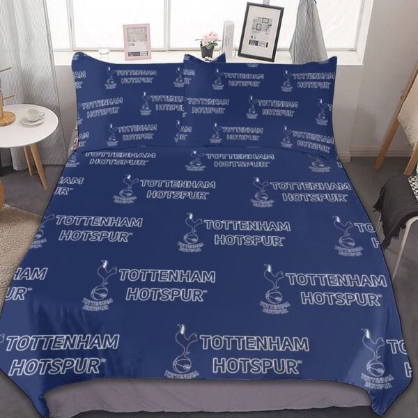 Tottenham Hotspur Bettwäscheset 3 Stück Kinder Erwachsene Steppdeckenbezug Steppdeckenbezug Multi Size Laken Set