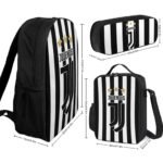 Juventus FC Student Schulranzen Lunchbag Stifttasche Kombination