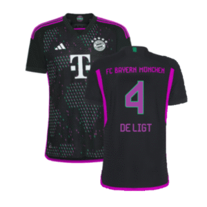 FC Bayern München Matthijs de Ligt 4 Away Trikot 2023-2024