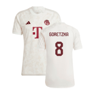 FC Bayern München Leon Goretzka 8 Third Trikot 2023-2024
