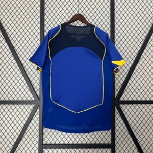 Juventus Away Retro Trikot 2004-2005 - Blau