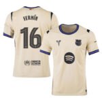 FC Barcelona Fermín López 16 Away Trikot 2025-2026