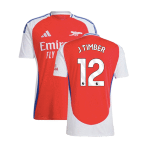 Arsenal Jurriën Timber 12 Home Trikot 2024-2025