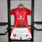 Manchester United Cristiano Ronaldo 7 Heimtrikot Kinder Mini Kit 2024-2025