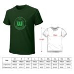 VfL Wolfsburg Core Stretch Slim Cneck Gildan Tee T-Shirt Herren